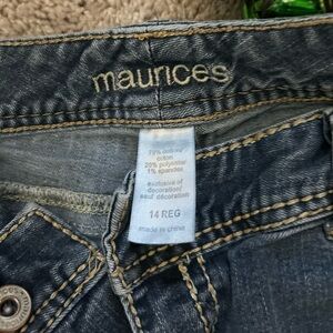 Maurices size 14 boot cut jeans